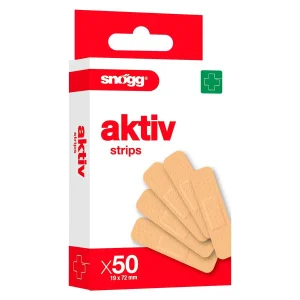 Plaster Snøgg Aktiv Strips 19X72mm 50pk